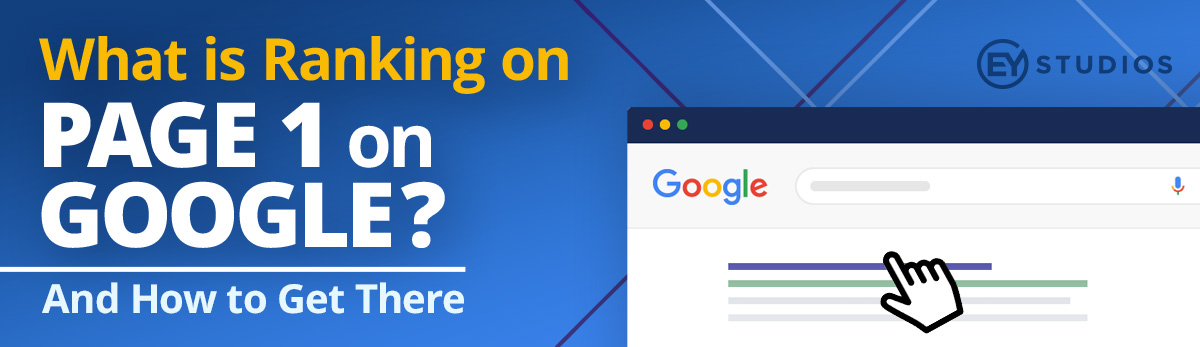 What Is Ranking On Page 1 On Google? And How To Stay There